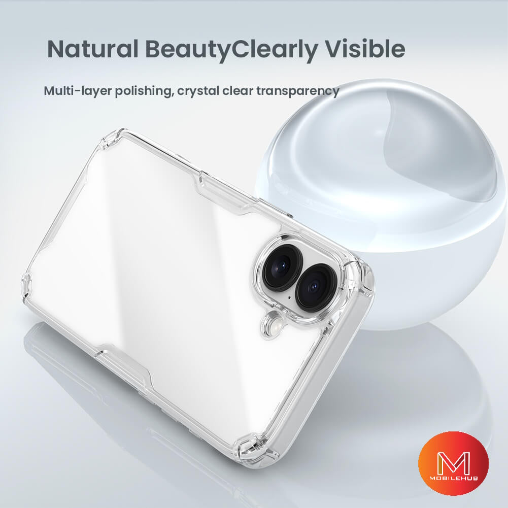 iPhone 17 / 17 Pro / 17 Pro Max / 17 Air Nillkin Nature TPU Case (Clear / Smoke Grey)