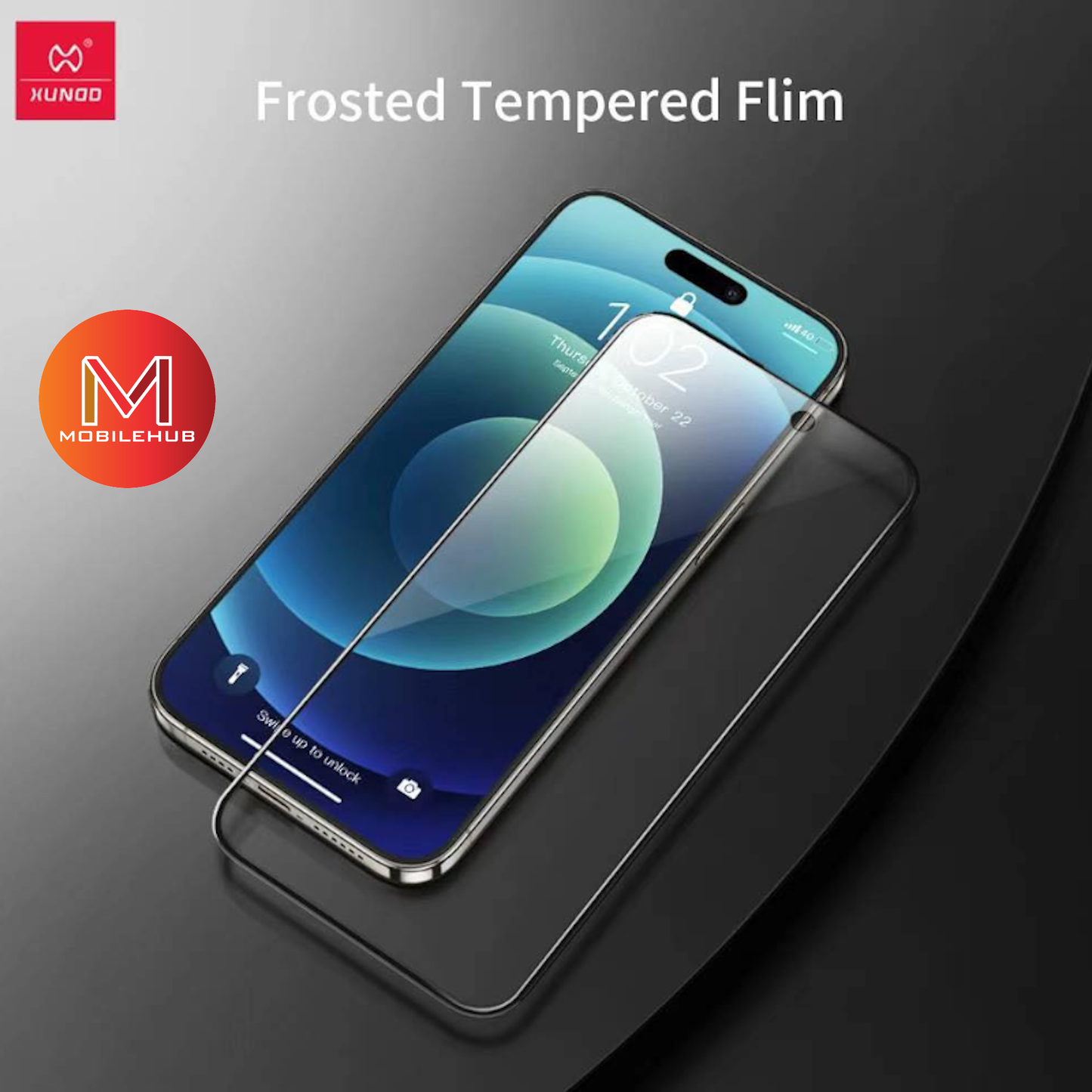 iPhone 16 / 16 Pro / 16 Pro Max / 16 Plus XUNDD Axe 5D Screen Protector Full Screen Tempered Glass