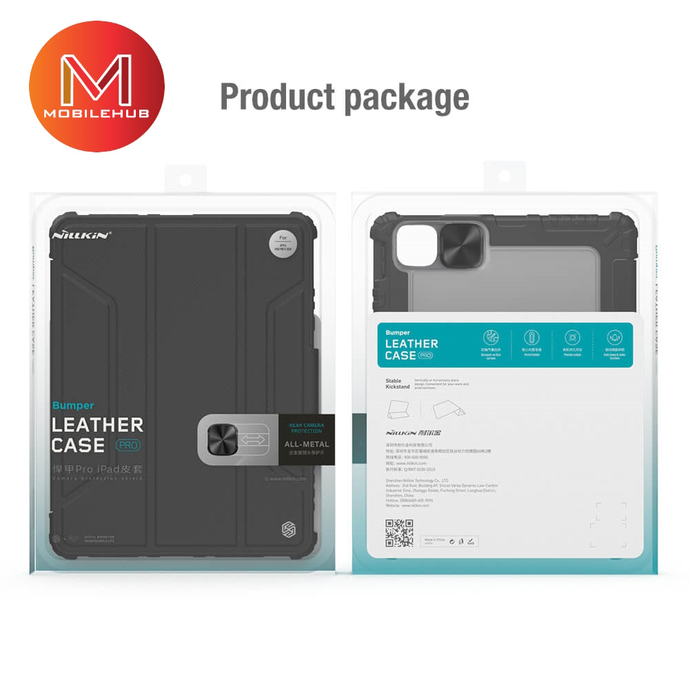 iPad Pro 11 2018 / 2020 / 2021 Nillkin Bumper CamShield Case Smart Cover