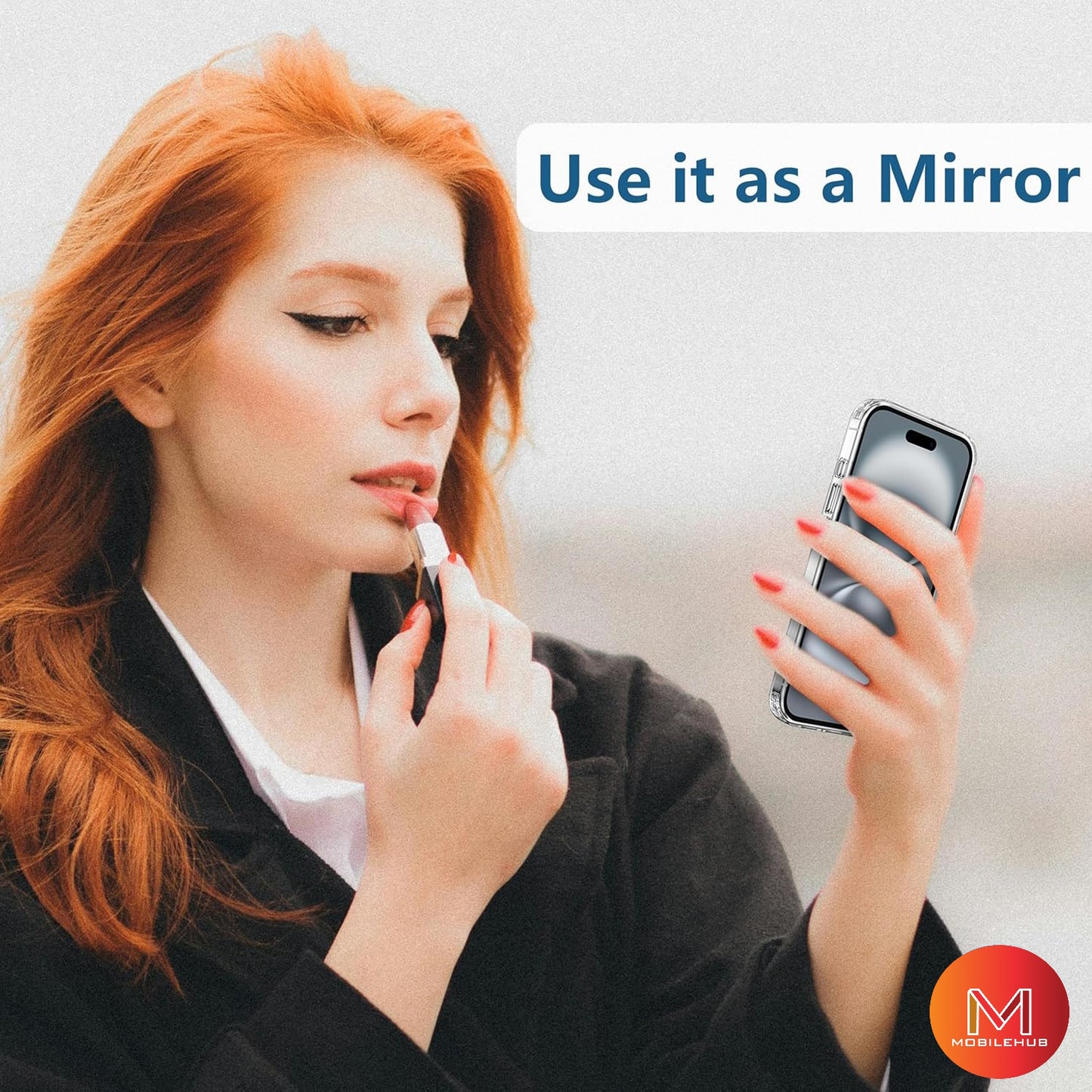 iPhone 16 / 16 Plus / 16 Pro / 16 Pro Max Premium Full Back Mirror shockproof case