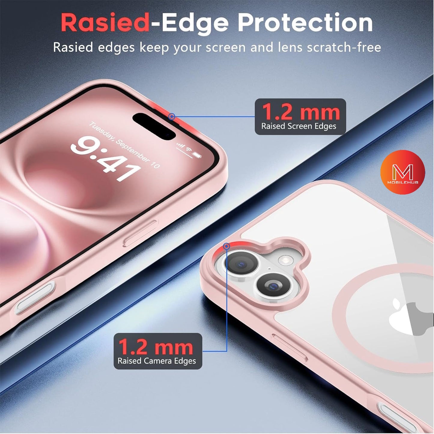 iPhone 17 / 17 Air / 17 Pro / 17 Pro Max Clear Magnetic Shockproof Case