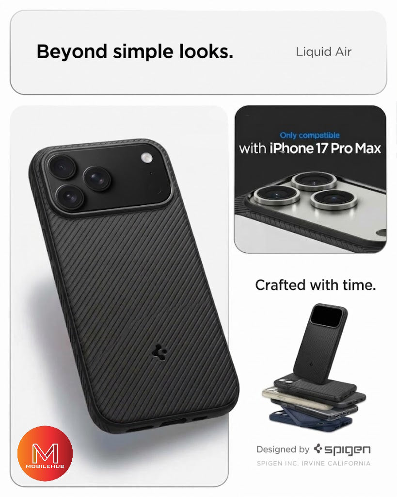 iPhone 17 Pro Max / 18 Pro Max Spigen Rugged Armor Magnetic Shockproof Case (Black)