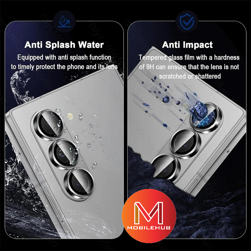 Samsung ZFold 7 Premium Alloy Camera Lens Individual Screen Protector (3 Pcs) Z Fold 7 Fold 6