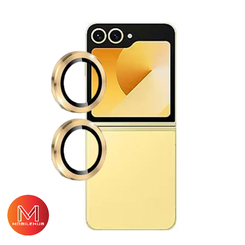 Samsung Fold 6 / Z Flip 6 Camera Lens Screen Protector (3 Pcs) (Gold)
