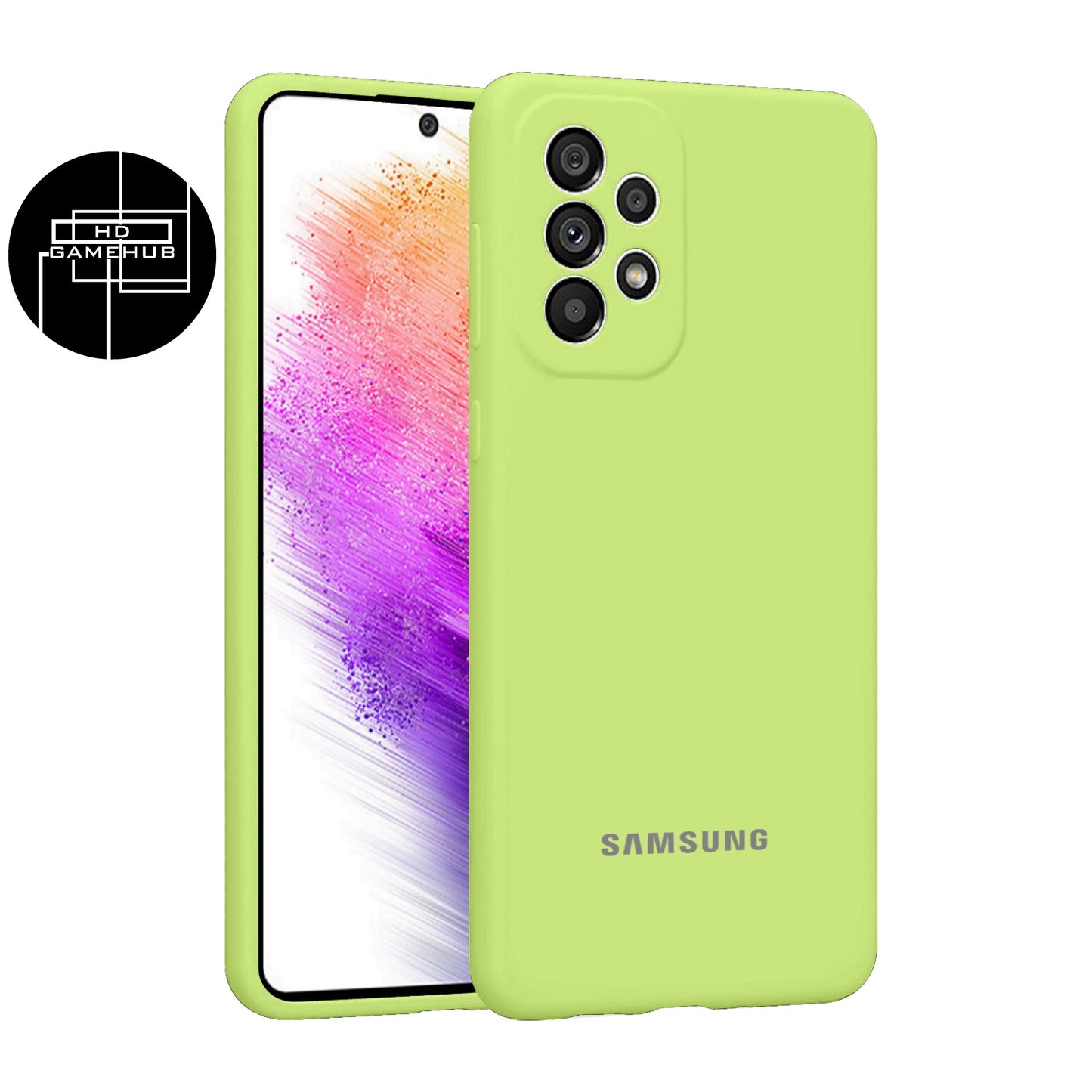 Samsung A33 Liquid Silicone Cover Soft Case Matte Finish