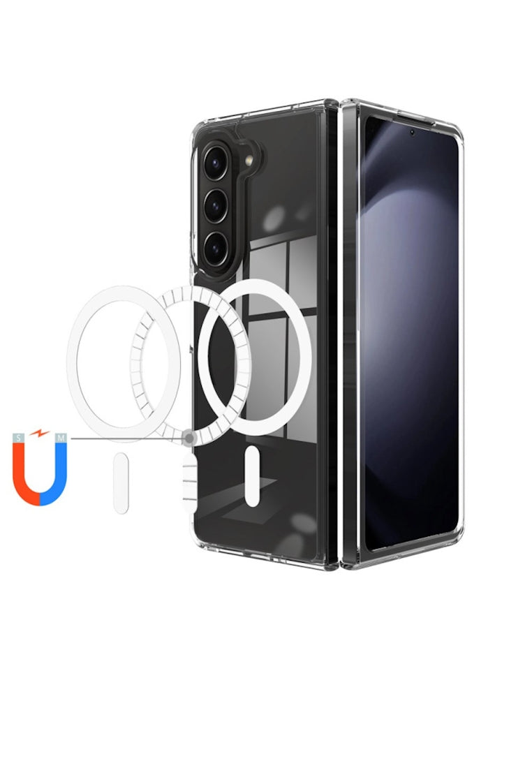 Samsung ZFold 7 6 5 4 Clear Magsafe Shockproof Case Z Fold 4 5 6 7