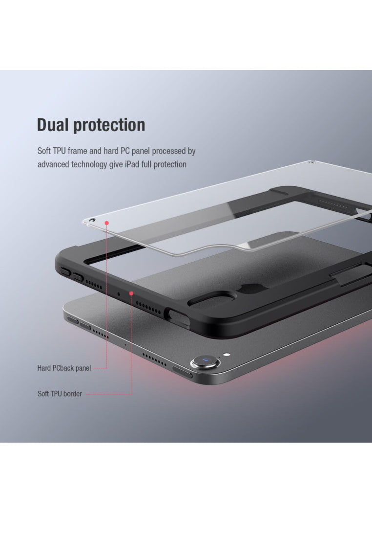 iPad Mini 7 / Mini 6 NILLKIN Bevel Leather Smart Magnetic Case