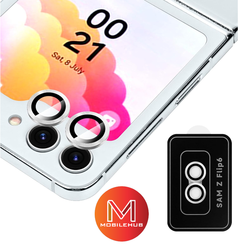 Samsung Z Flip 6 Alloy Camera Lens Screen Protector (2 Pcs) flip6 zFlip6