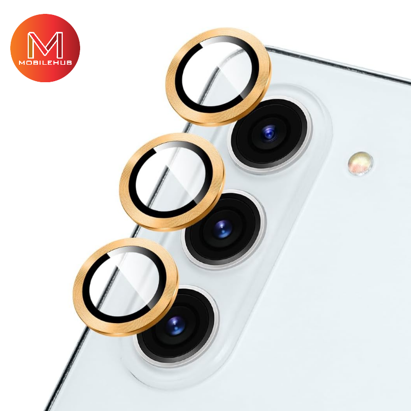 Samsung Fold 6 / Z Flip 6 Camera Lens Screen Protector (3 Pcs) (Gold)