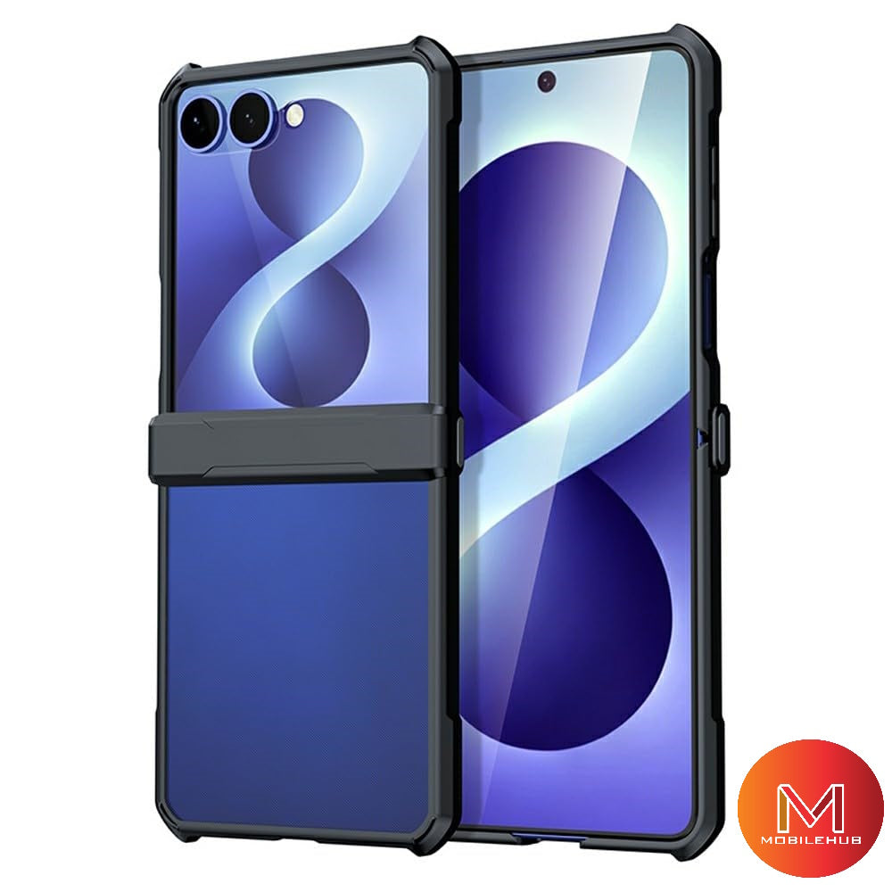 Samsung Z Flip 8 XUNDD Beetle Armor Shockproof Case (Black)