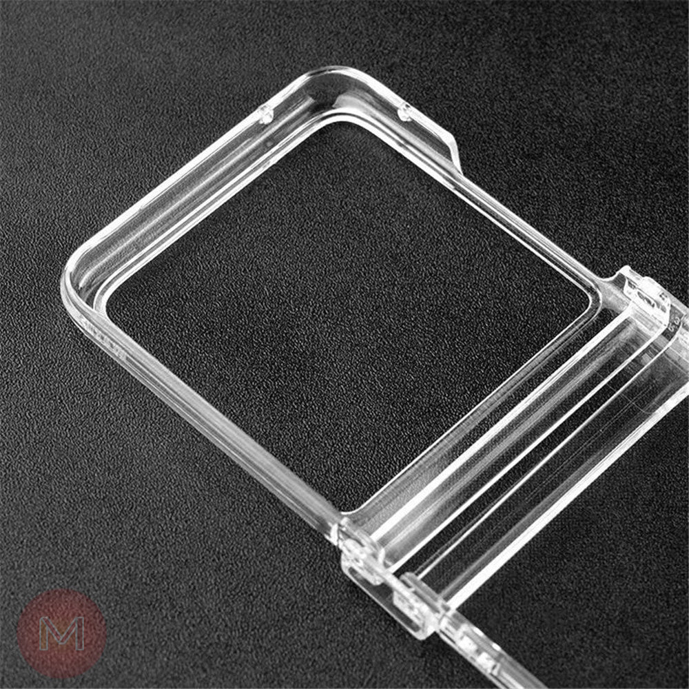 Samsung Z Flip 7 German Import Ultra Clear TPU Shockproof Case with Hinge Protection