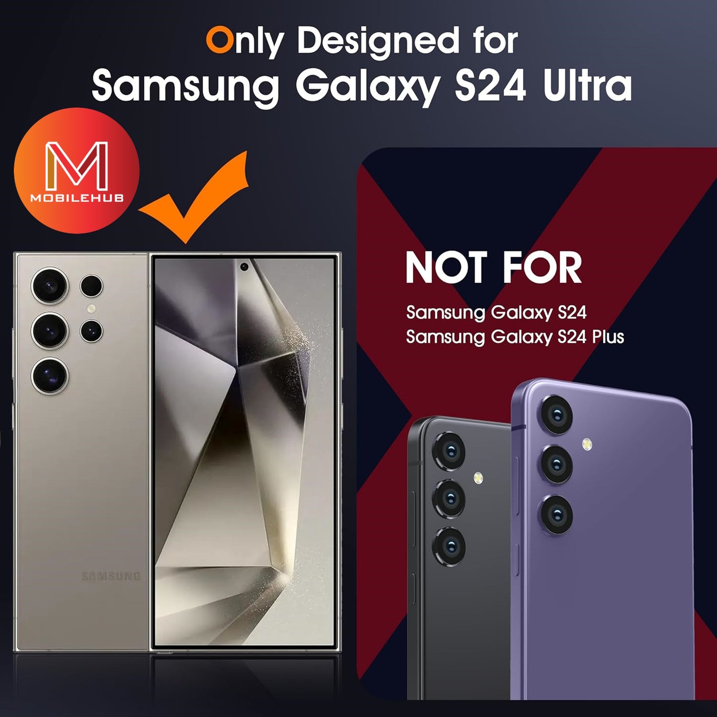 Samsung S22 / S22 Plus / S22 Ultra Military Spec Space Collection Clear Case