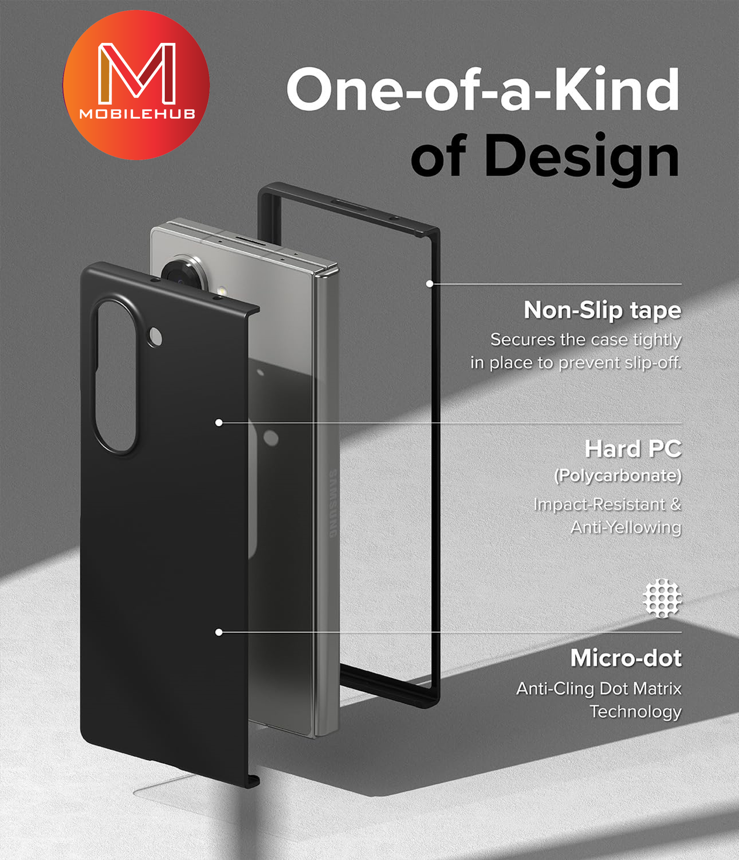 Samsung ZFold 7 Liquid Silicone Smooth Matte Back Case