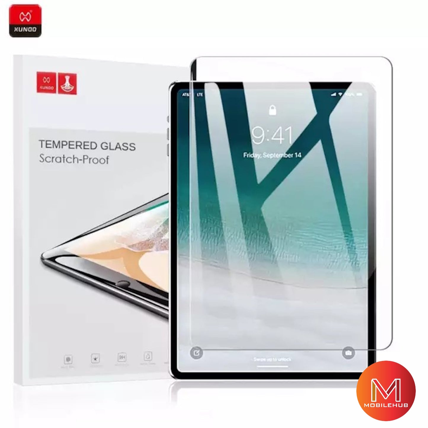 iPad Air 11" 2024 / Air 13" 2024 Xundd Axe Tempered Glass Screen Protector (Clear)