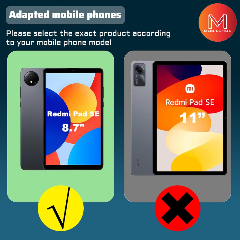 Xiaomi Redmi Pad Se 8.7 Full Tempered Glass Screen Protector