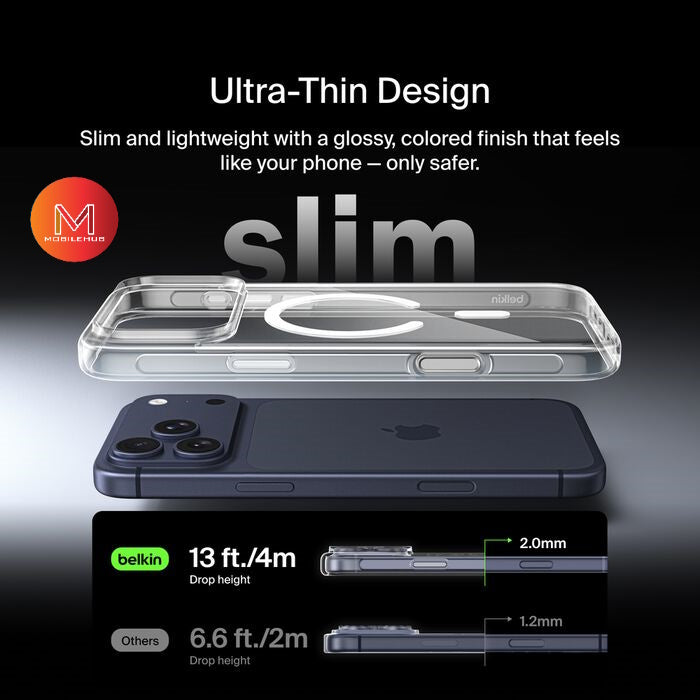 iPhone 18 Pro / 18 Pro Max Belkin Magnetic Clear Case