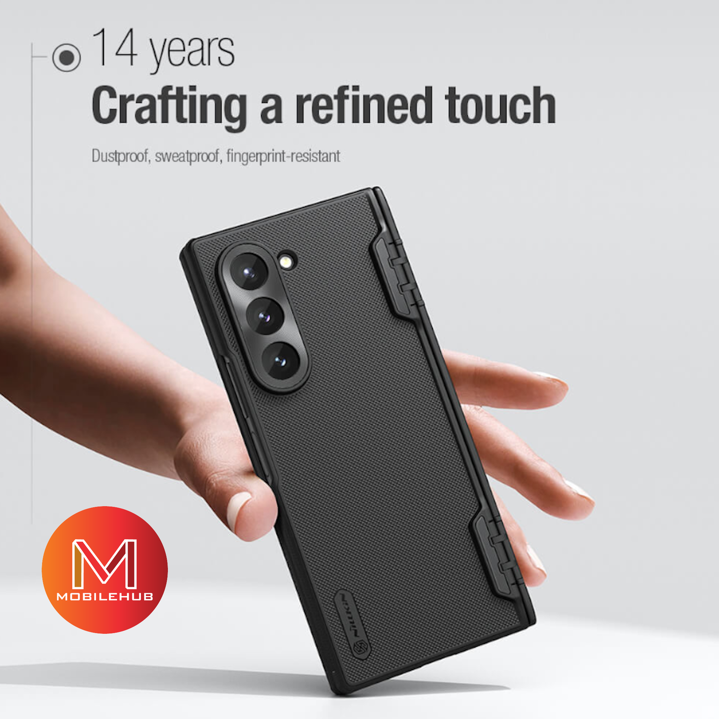 Samsung Z Fold6 Super Frosted Shield Fold Case with Hinge Protector ZFold 6