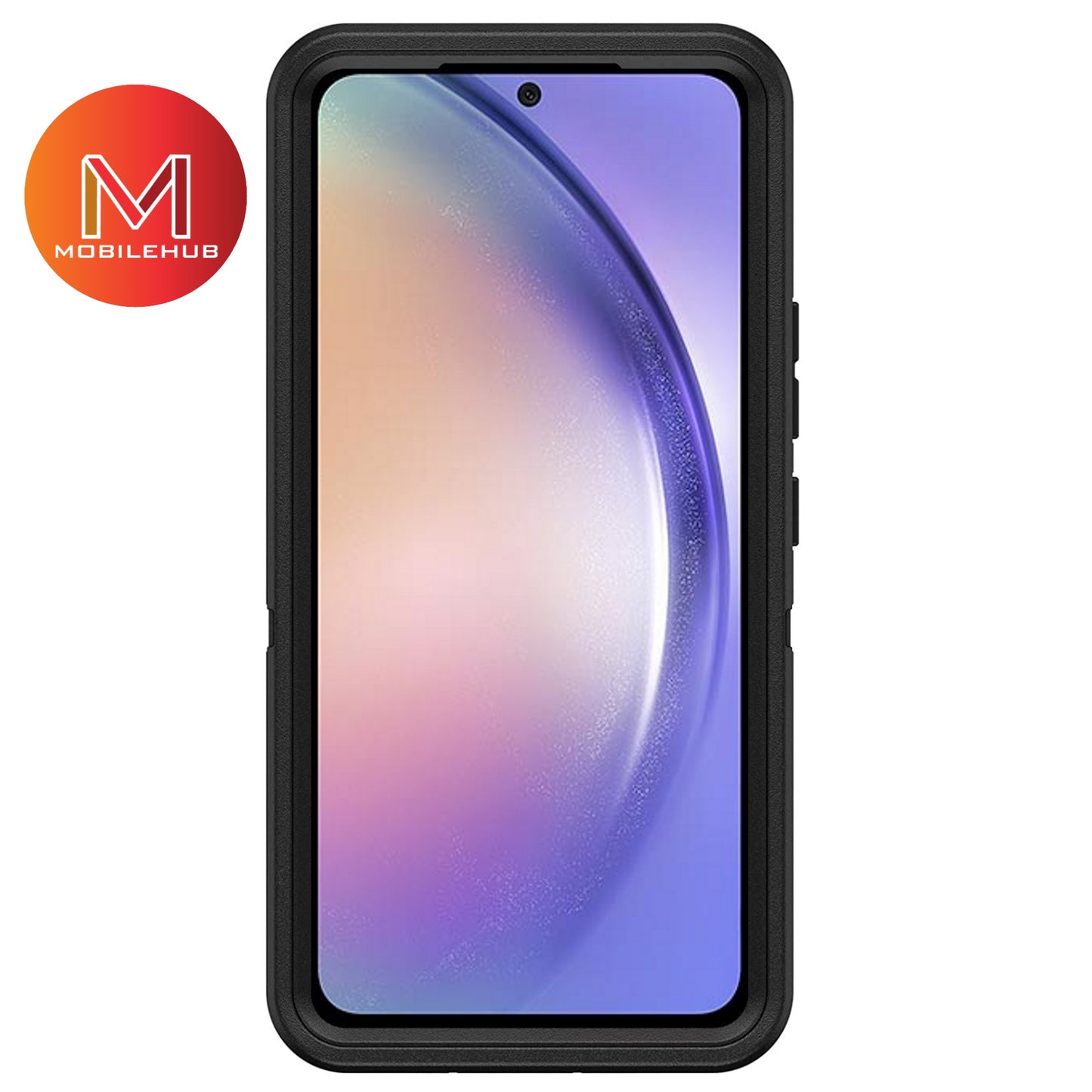 Samsung A34 / A54 (5G) OtterBox Defender Rugged Case FREE Belt Clip Holster (Black)