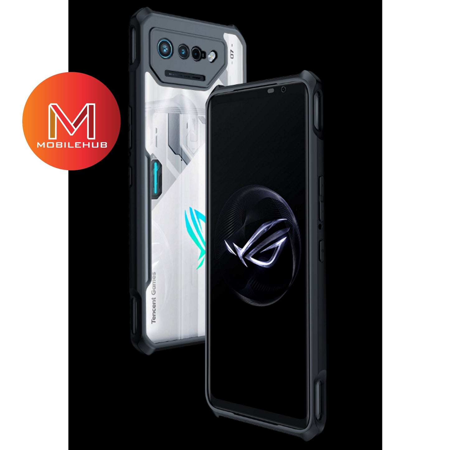 Asus ROG 7 Pro XUNDD Beetle Armor Shockproof Case (Black)