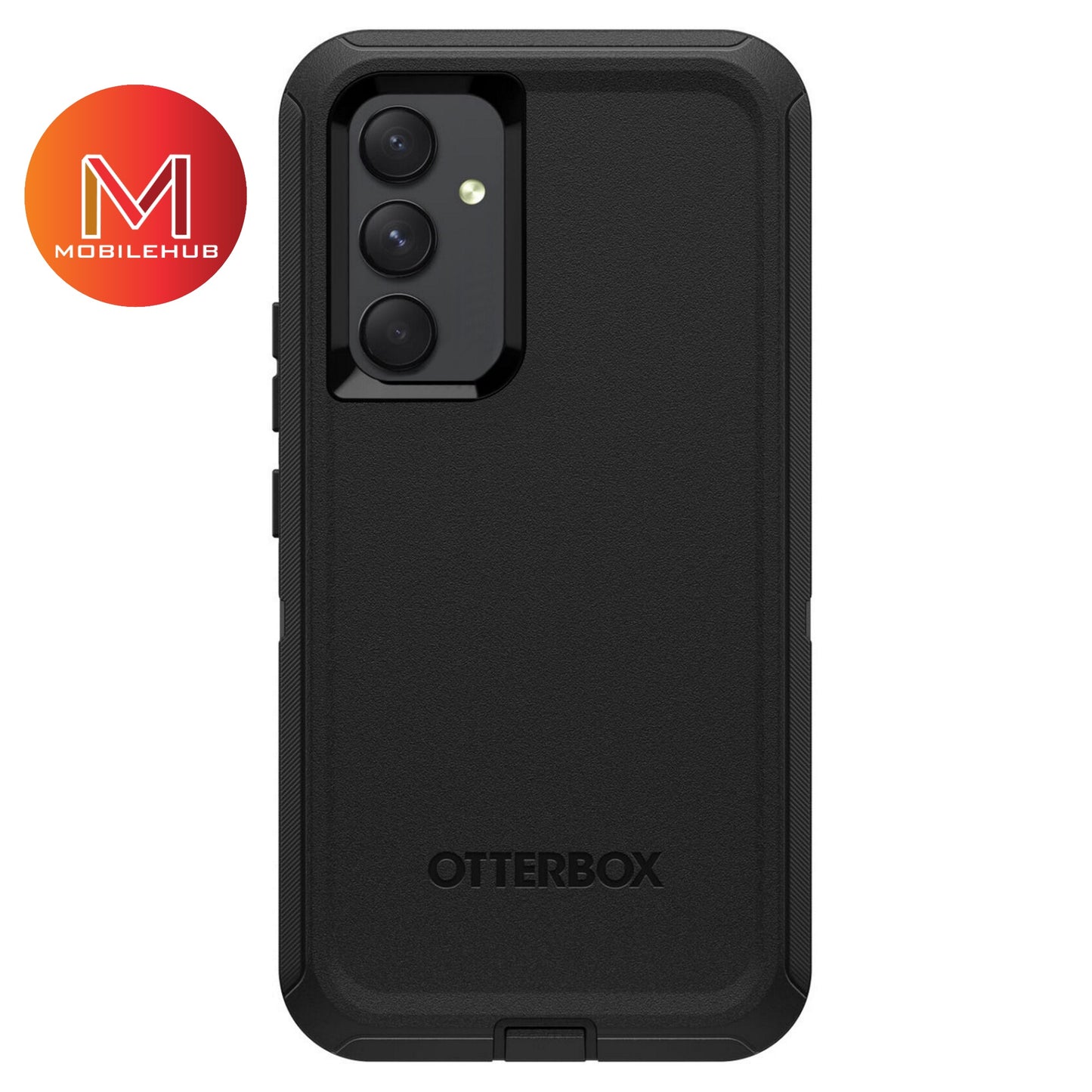 Samsung A34 / A54 (5G) OtterBox Defender Rugged Case FREE Belt Clip Holster (Black)