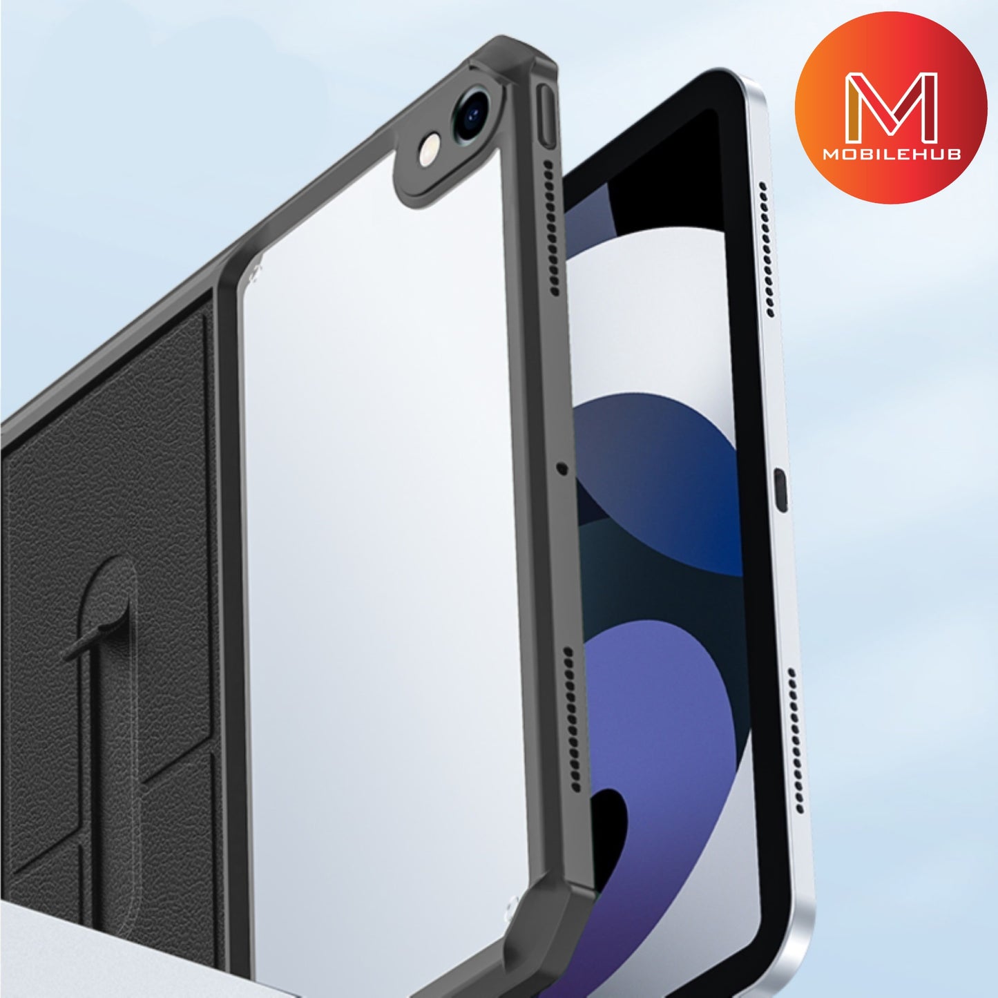 iPad 11th Gen 2025 XUNDD Beetle Armor Case With Stand (Black)