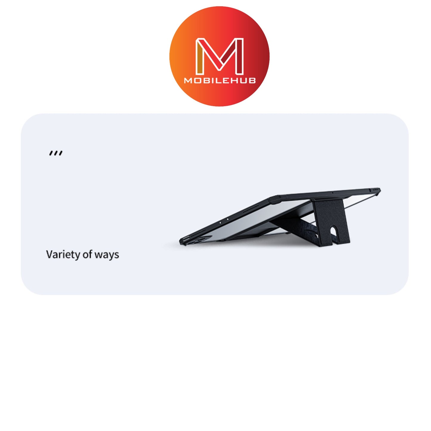 iPad 11th Gen 2025 XUNDD Beetle Armor Case With Stand (Black)