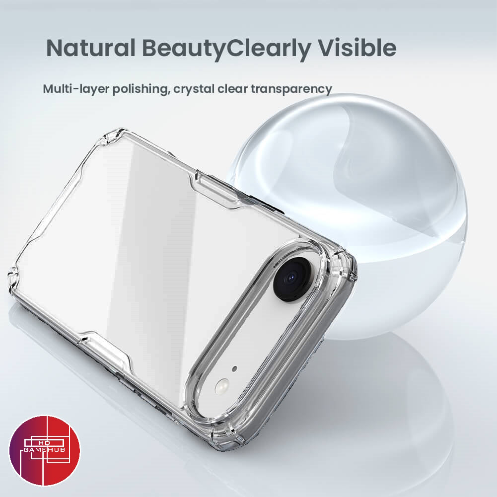 iPhone 17 / 17 Pro / 17 Pro Max / 17 Air Nillkin Nature TPU Case (Clear / Smoke Grey)