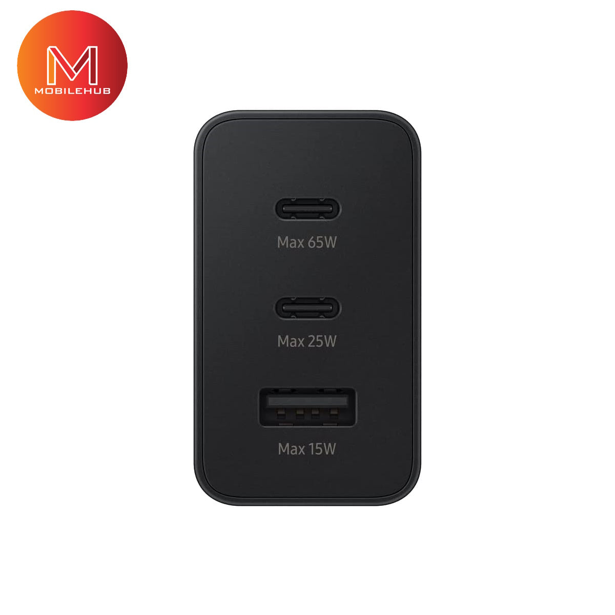 Samsung 65w 3 in 1 Fast Charger (Black/ White)