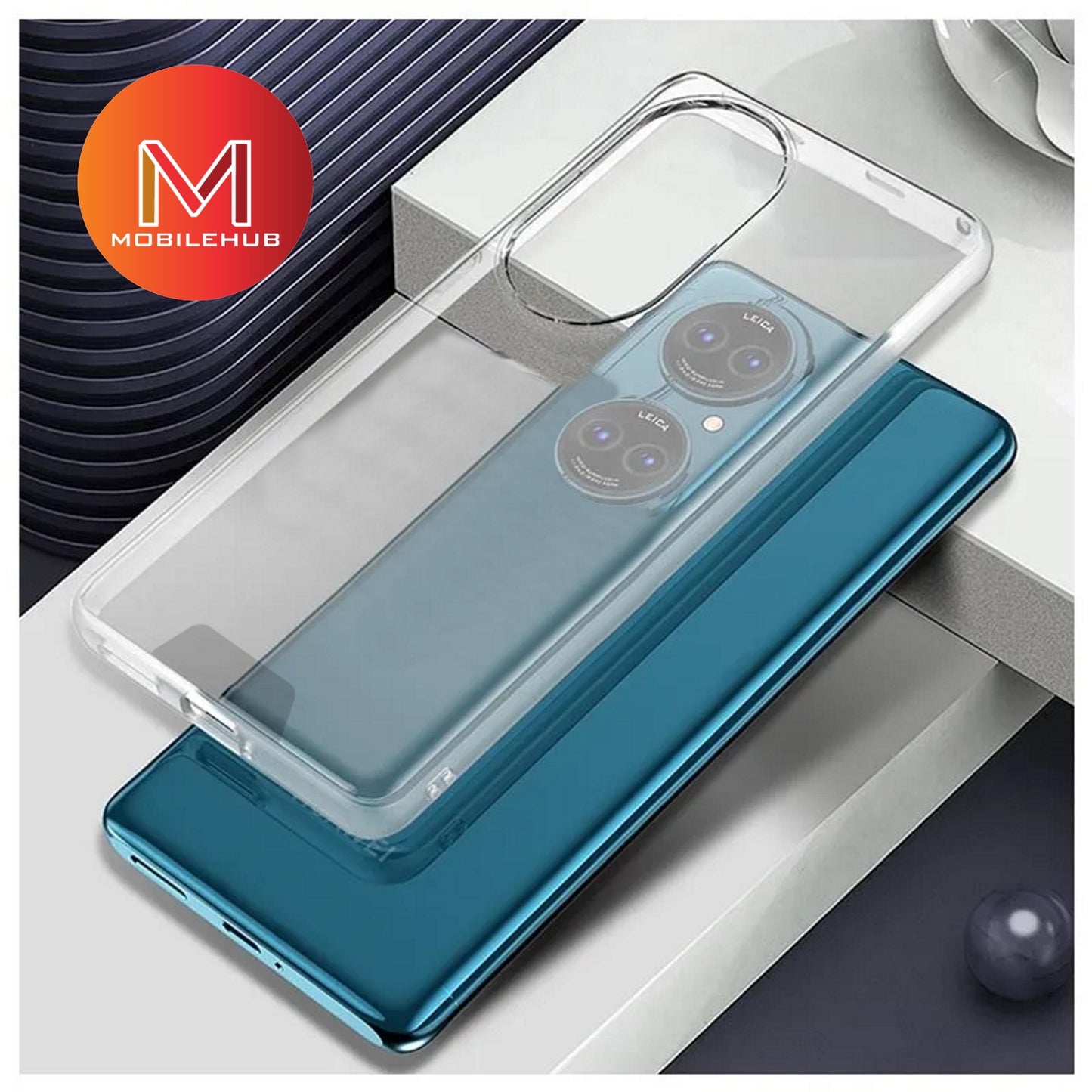 Huawei P50 Pro Military Spec Space Collection Clear Case