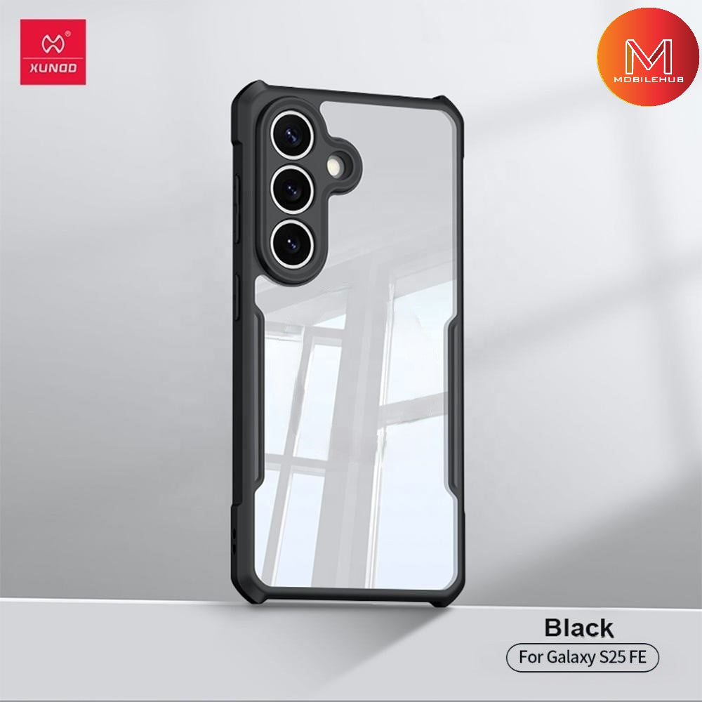 Samsung S25 FE XUNDD Beetle Shockproof Case (Black) Samsung S25 Fe