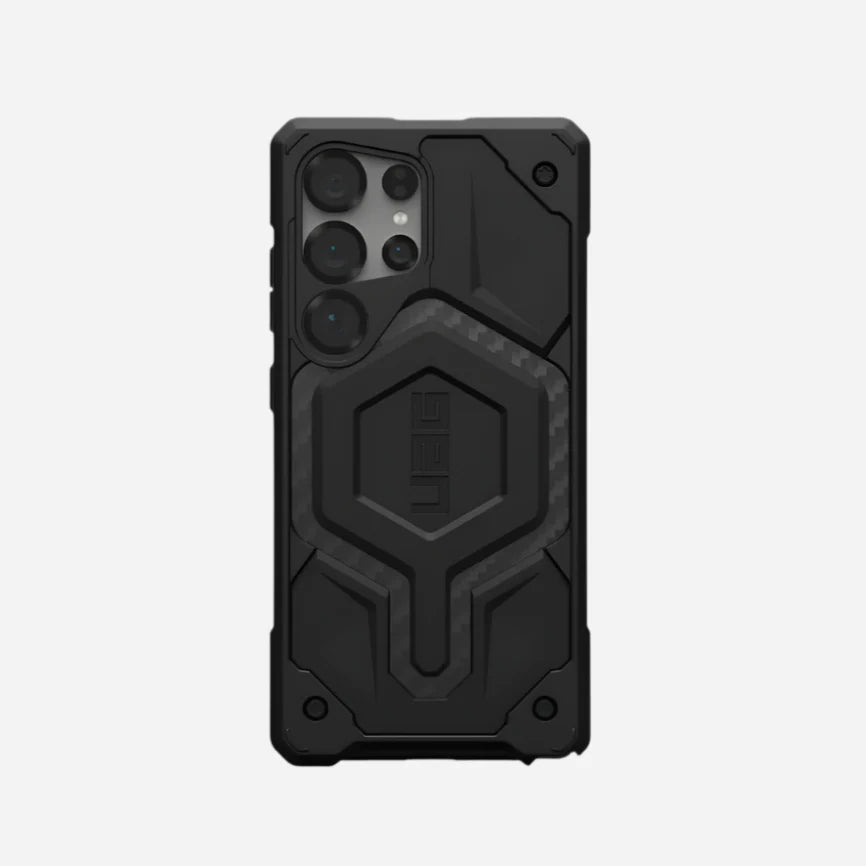 Samsung S25 Ultra UAG Carbon Monarch Pro Shockproof MagSafe Case