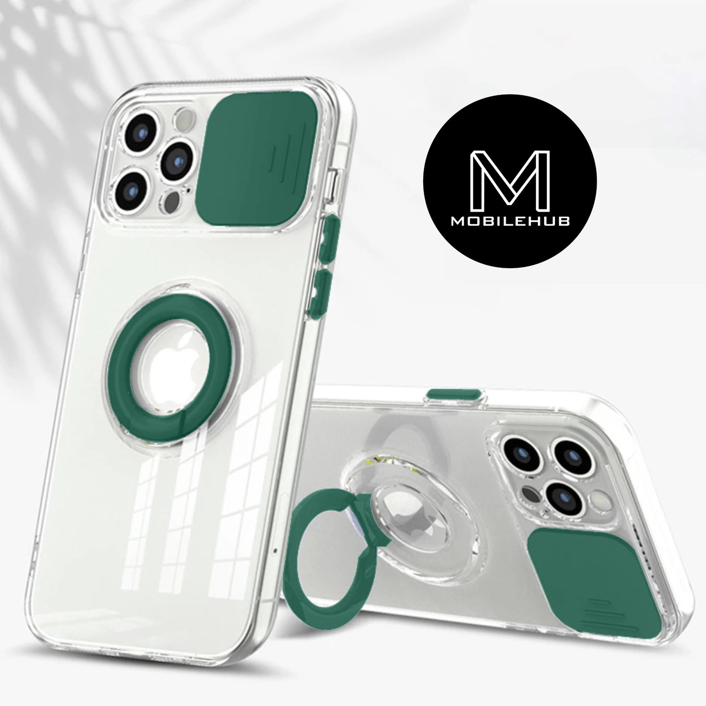 SALE !! iPhone 11 Pro Max / 12 / 12 pro / 12 Pro Max CamShield Candy Shockproof Case with Ring Holder