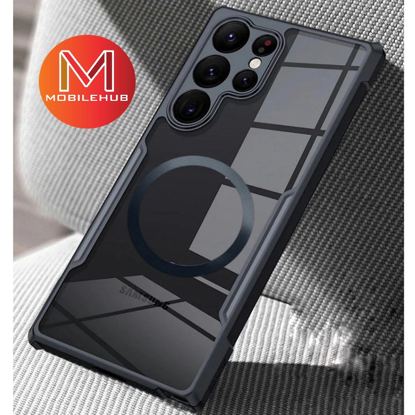 Samsung S23 / S23 Plus / S23 Ultra XUNDD Beetle Mag Safe Shockproof Case Magnetic (Black)