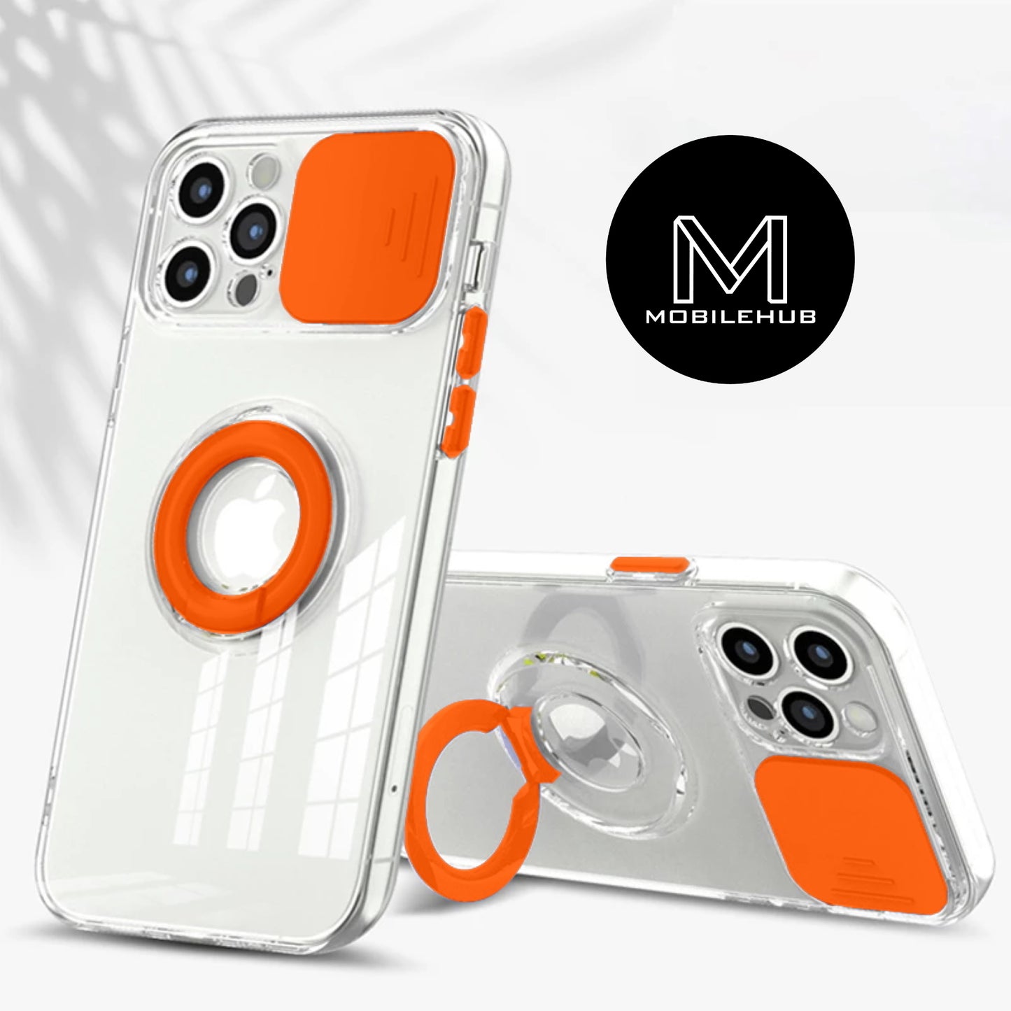 SALE !! iPhone 11 Pro Max / 12 / 12 pro / 12 Pro Max CamShield Candy Shockproof Case with Ring Holder
