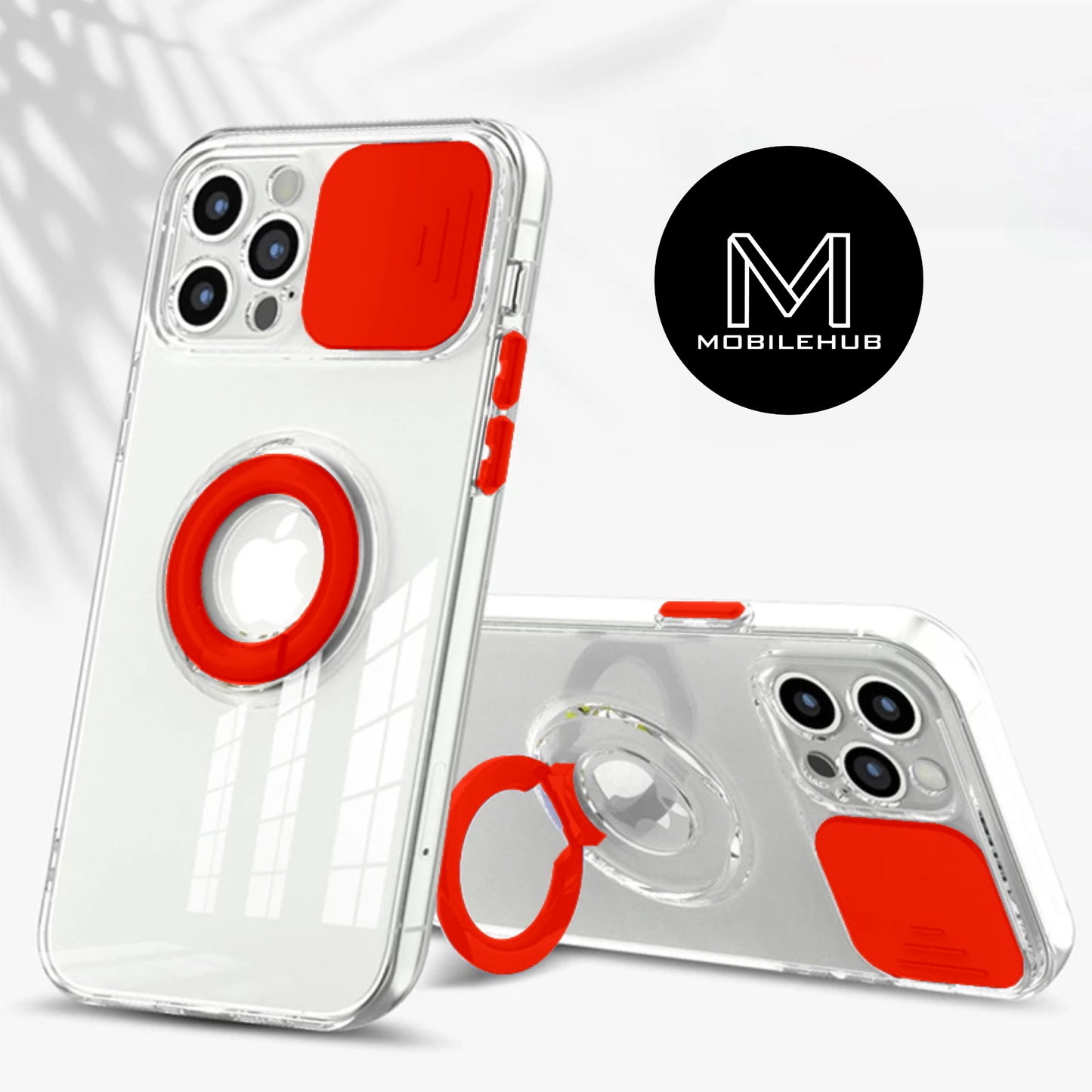 SALE !! iPhone 11 Pro Max / 12 / 12 pro / 12 Pro Max CamShield Candy Shockproof Case with Ring Holder