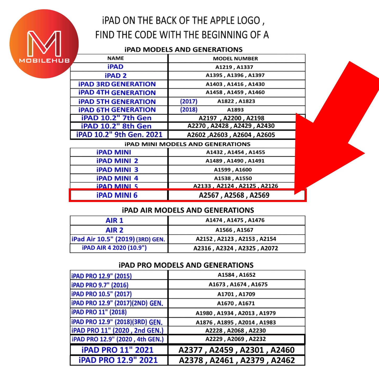 iPad Mini 6 German Import Shockproof Case (Clear & Smoke )