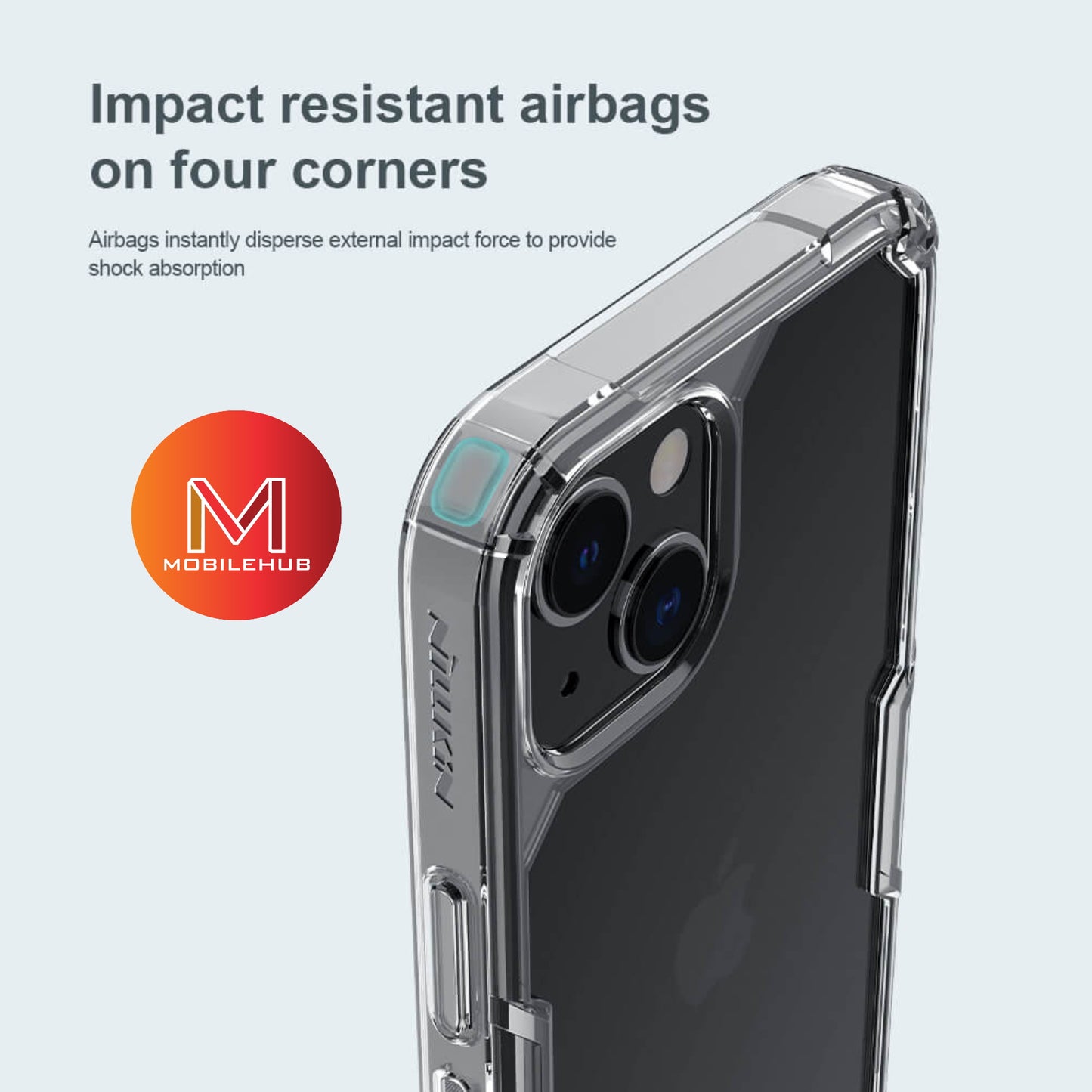 iPhone 14 / 14 Plus / 14 Pro / 14 Pro Max NILLKIN Nature Clear Shockproof Case