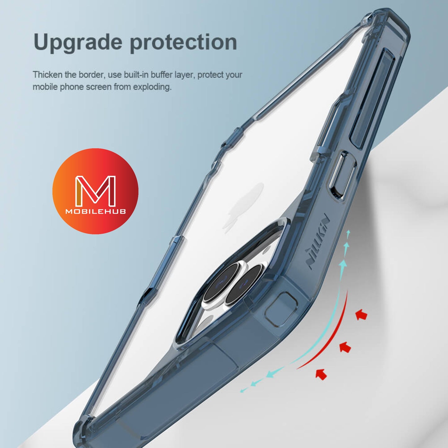 iPhone 14 / 14 Plus / 14 Pro / 14 Pro Max NILLKIN Nature Clear Shockproof Case