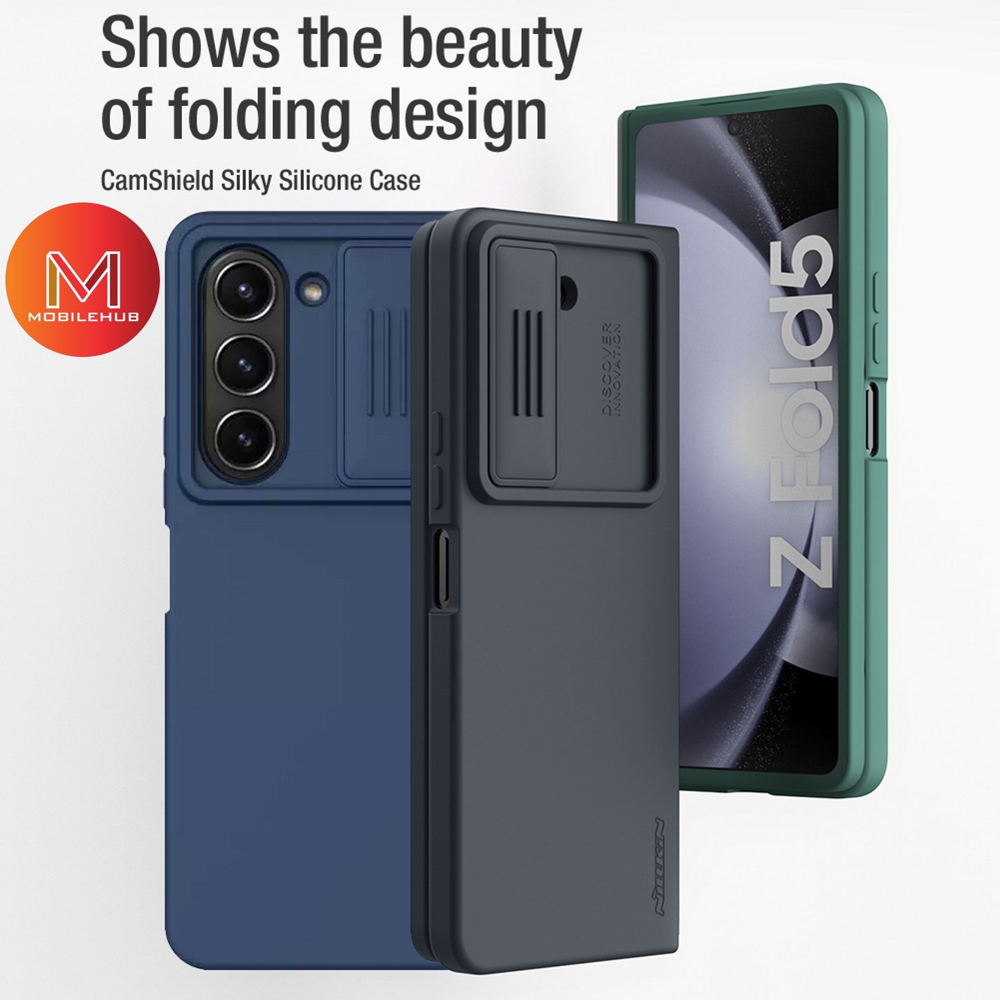Samsung ZFold 5 Original Nillkin CamShield Silky Version Case Z Fold 5