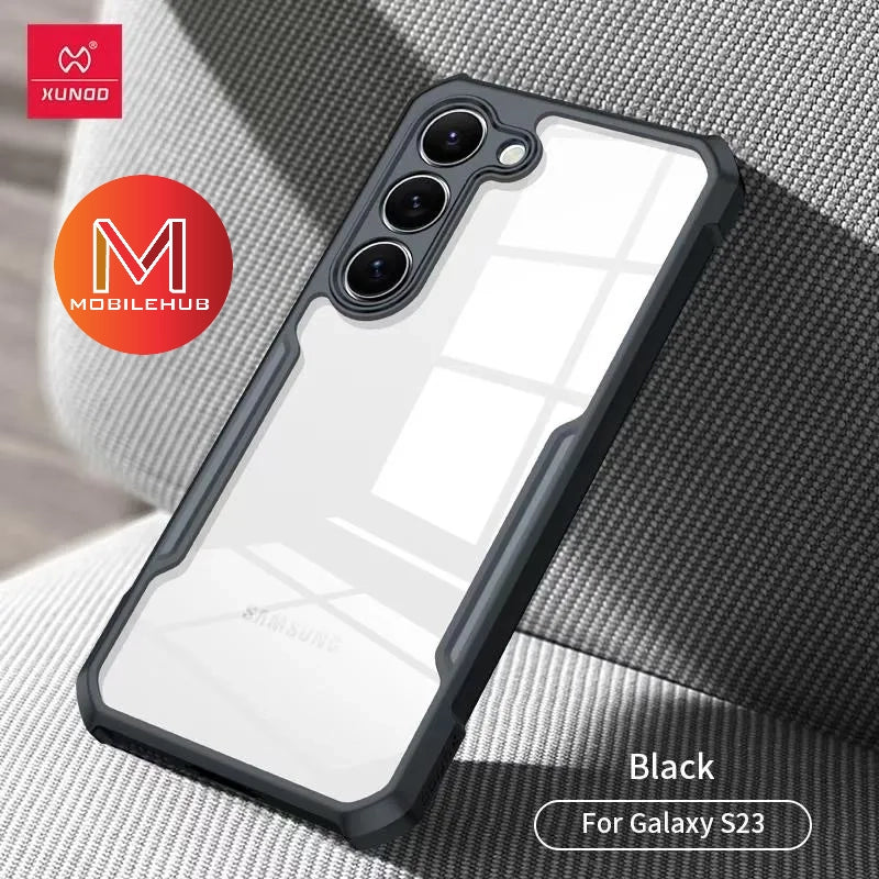 Samsung S23 / S23 Plus / S23 Ultra XUNDD Beetle Armor Shockproof Case (Black)