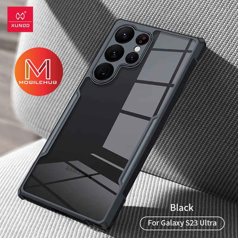 Samsung S23 / S23 Plus / S23 Ultra XUNDD Beetle Armor Shockproof Case (Black)