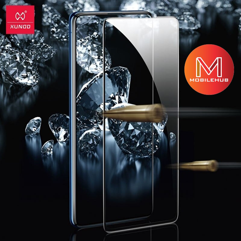 Xiaomi Redmi 13 / Redmi 13c XUNDD Axe 5D Screen Protector Full Screen Tempered Glass (Black)