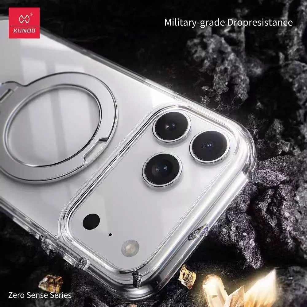 iPhone 17 / 17 Air / 17 Pro / 17 Pro Max Original Xundd Zero Series Magsafe Case with Rotatable Holder