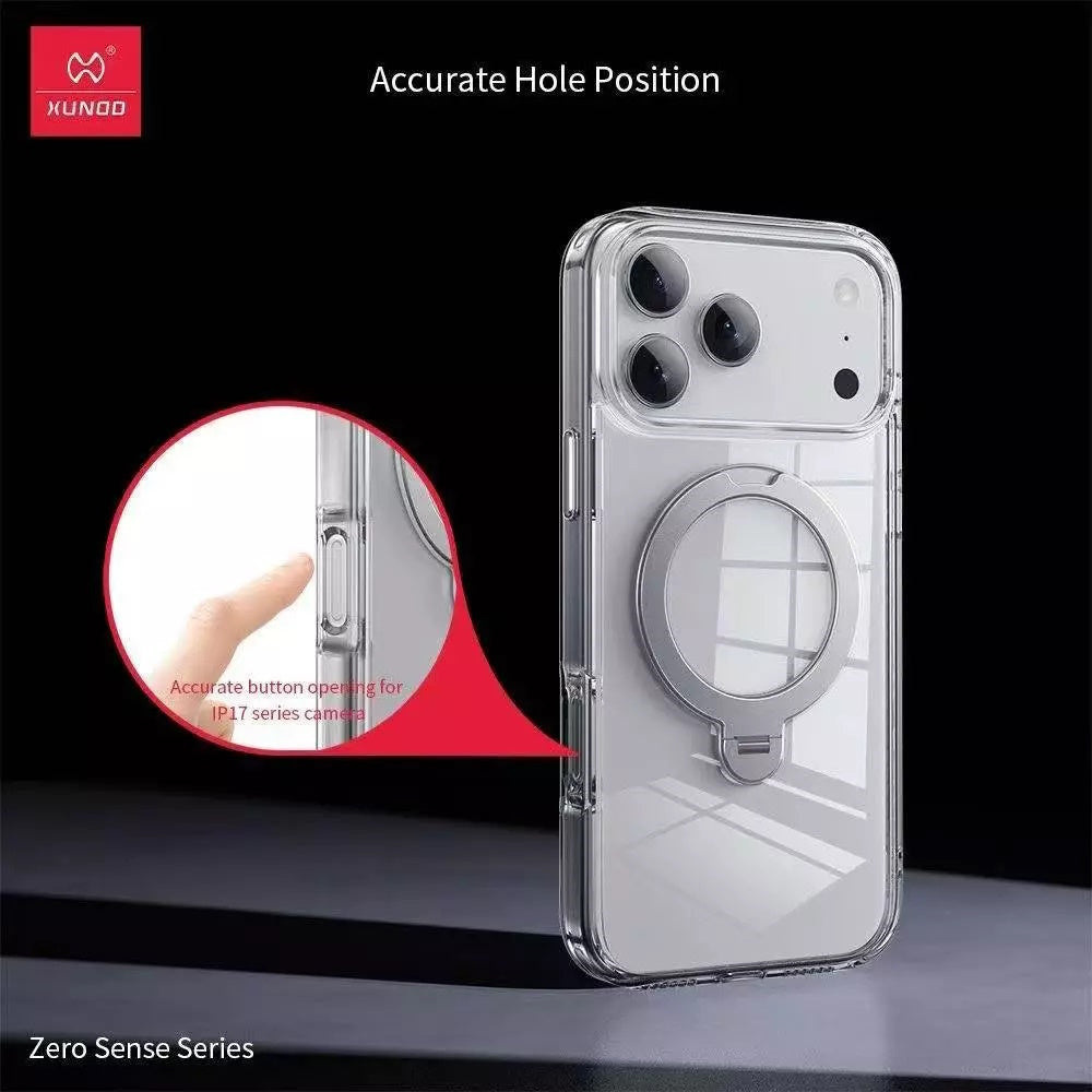 iPhone 17 / 17 Air / 17 Pro / 17 Pro Max Original Xundd Zero Series Magsafe Case with Rotatable Holder