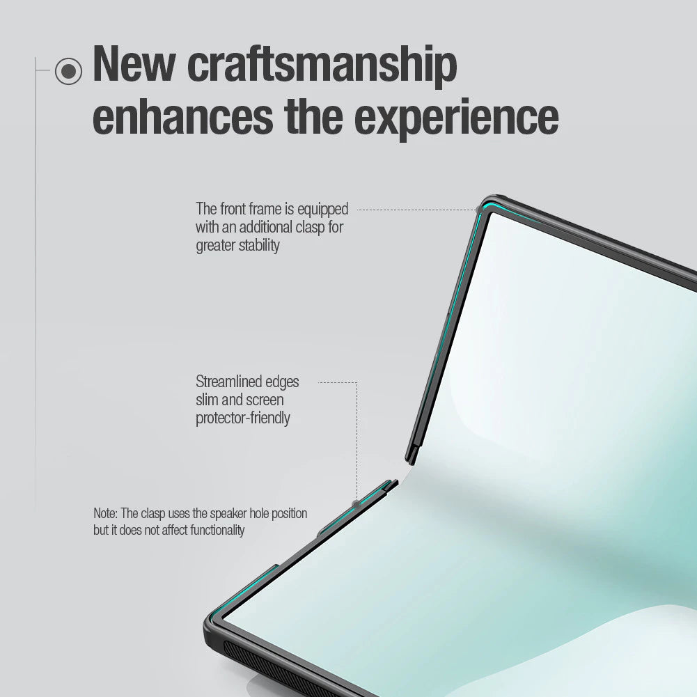 Samsung ZFold 7 Nillkin Frosted Shield Protective Case with Hinge Protection