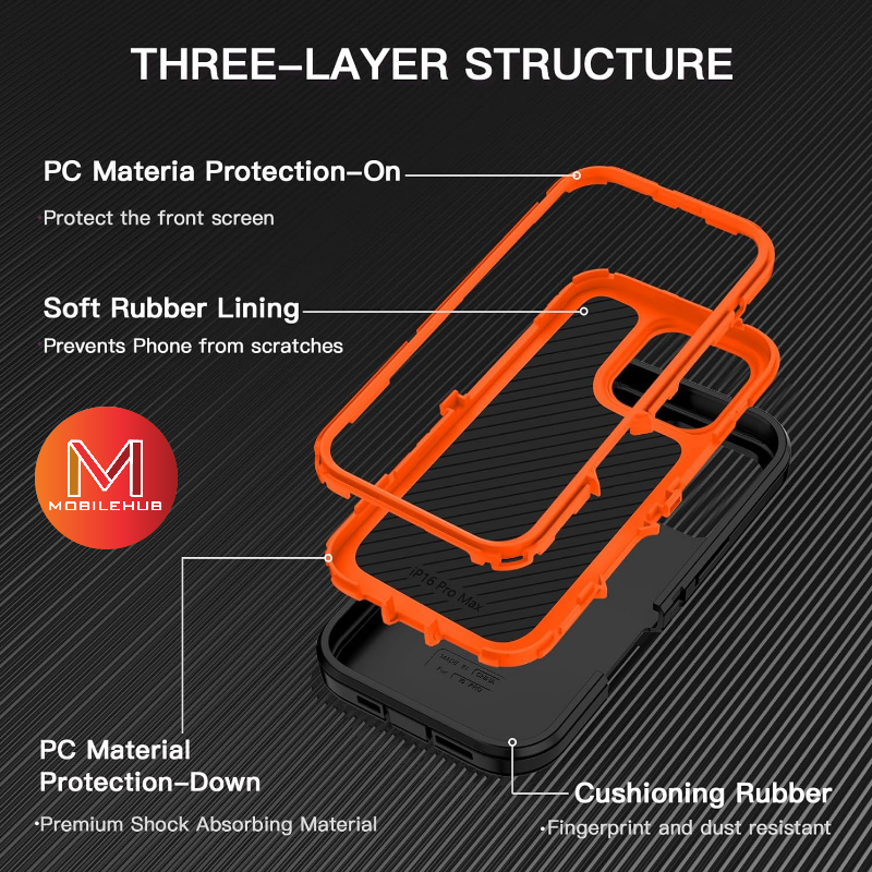iPhone 16 / 16 Pro / 16 Pro Max /16 Plus Otterbox Defender Shockproof Case