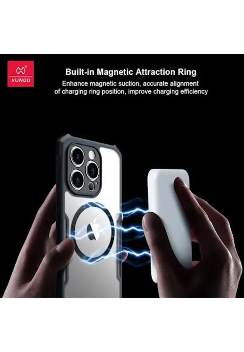 Xiaomi Mi 14T , Mi 14T Pro , Redmi Note 14 4G XUNDD Beetle Magnetic Shockproof Case (Black) (MagSafe)