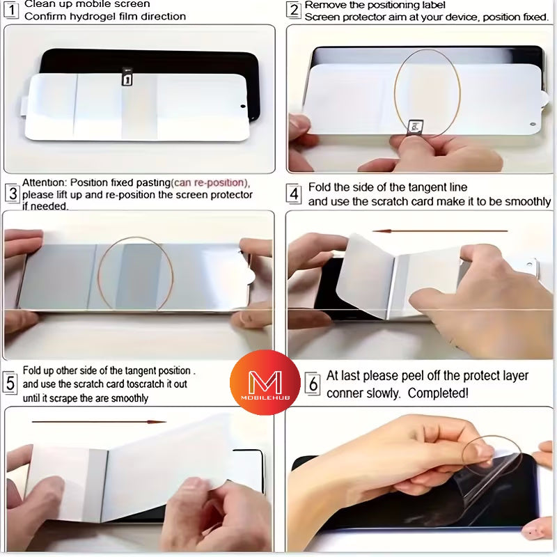 Samsung Z Flip 7 TPU Bendable Screen Protector 3 in 1 (Clear)