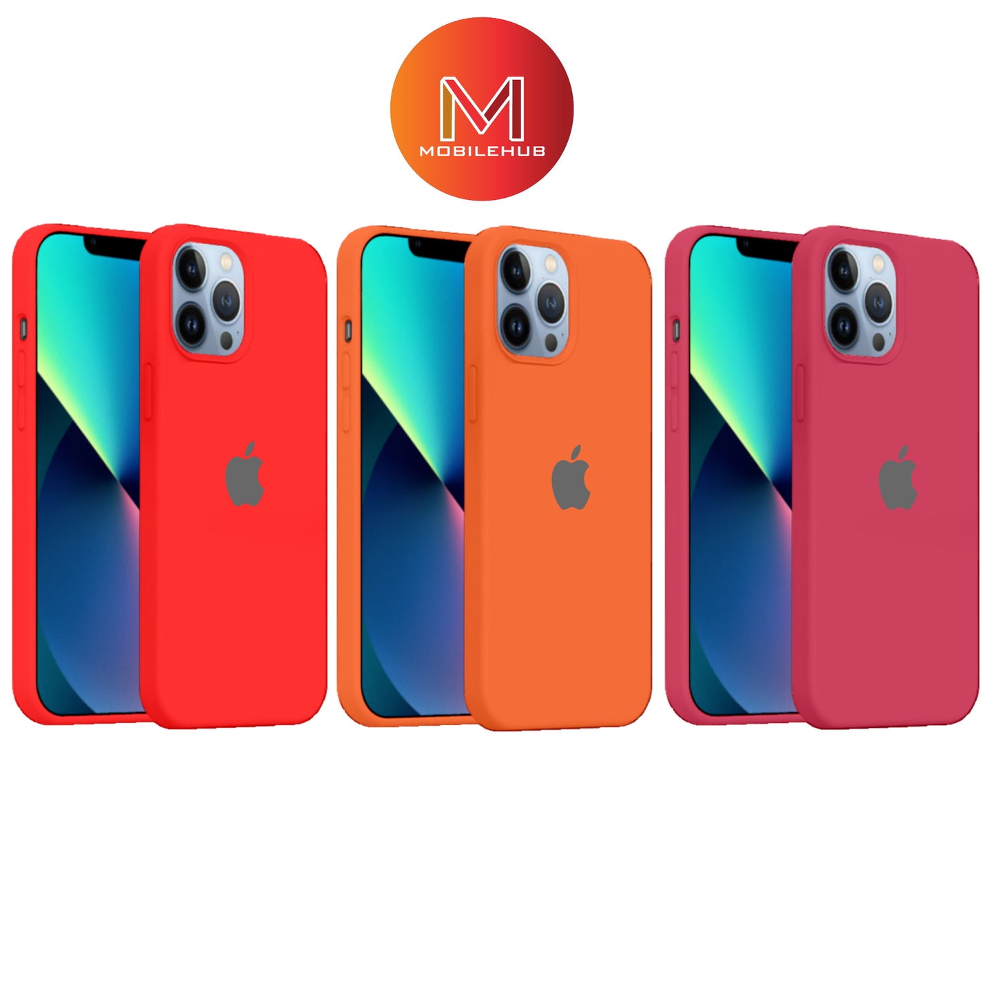 iPhone 13 mini / 13 / 13 Pro / 13 Pro Max Liquid Silicone Cover Soft Case Matte Finish