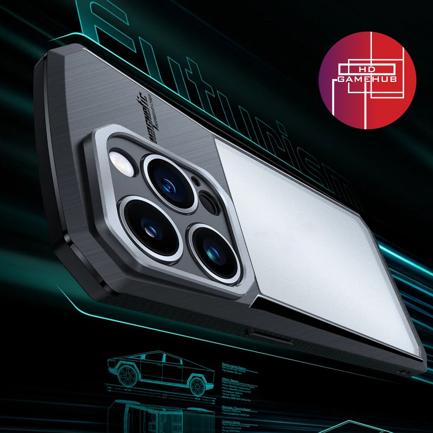 iPhone 14 / 14 Pro / 14 Plus / 14  Pro Max XUNDD Cyber Series Shockproof Case Anti-Fingerprint SALE